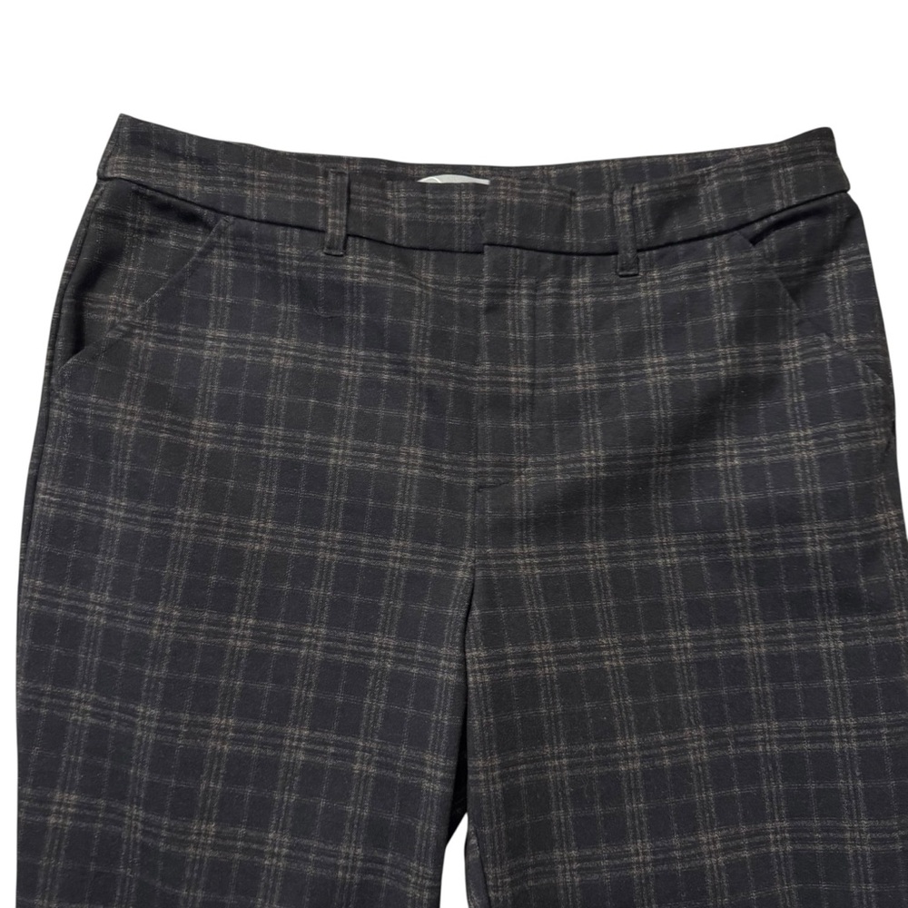 Wit & Wisdom Plaid Straight Leg Pants Size 16 - Picture 4 of 11